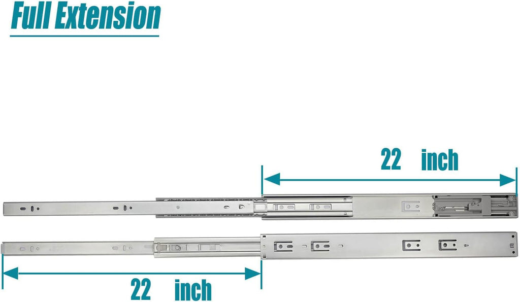 18 Inch Full Extension Ball Bearing Drawer Slides T870541