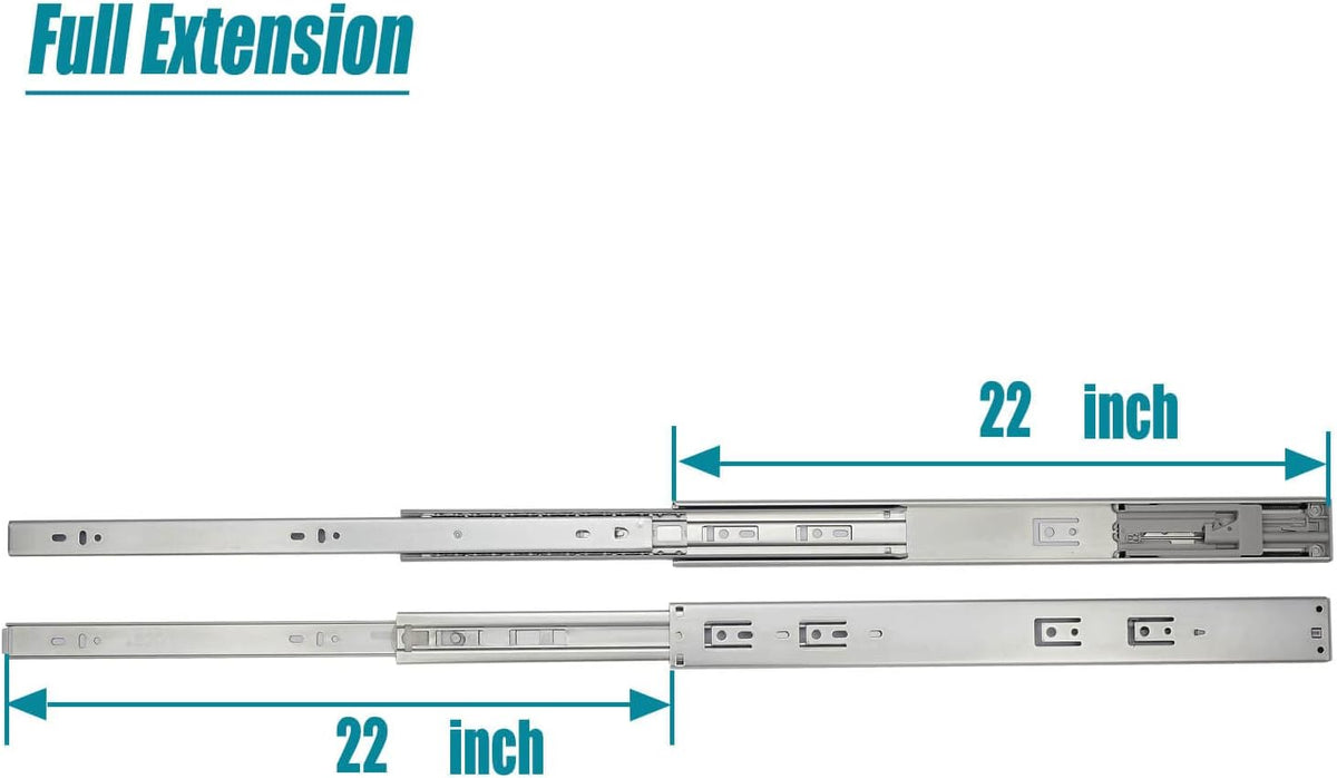 18 Inch Full Extension Ball Bearing Drawer Slides T870541
