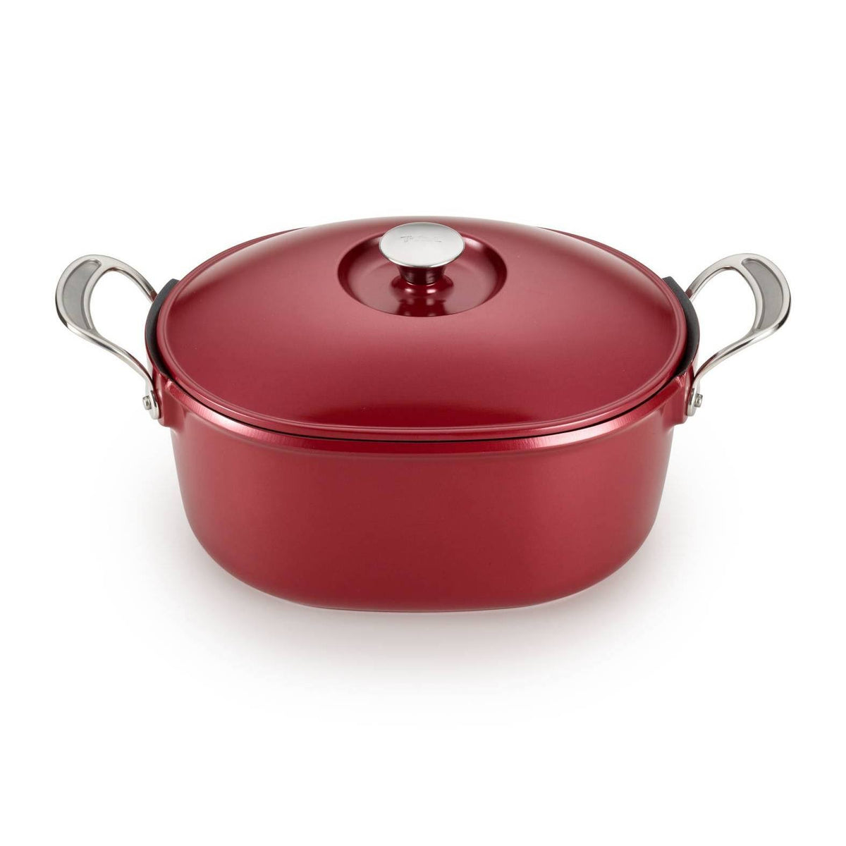 Red 6.3Qt Cast Aluminum Pot E157