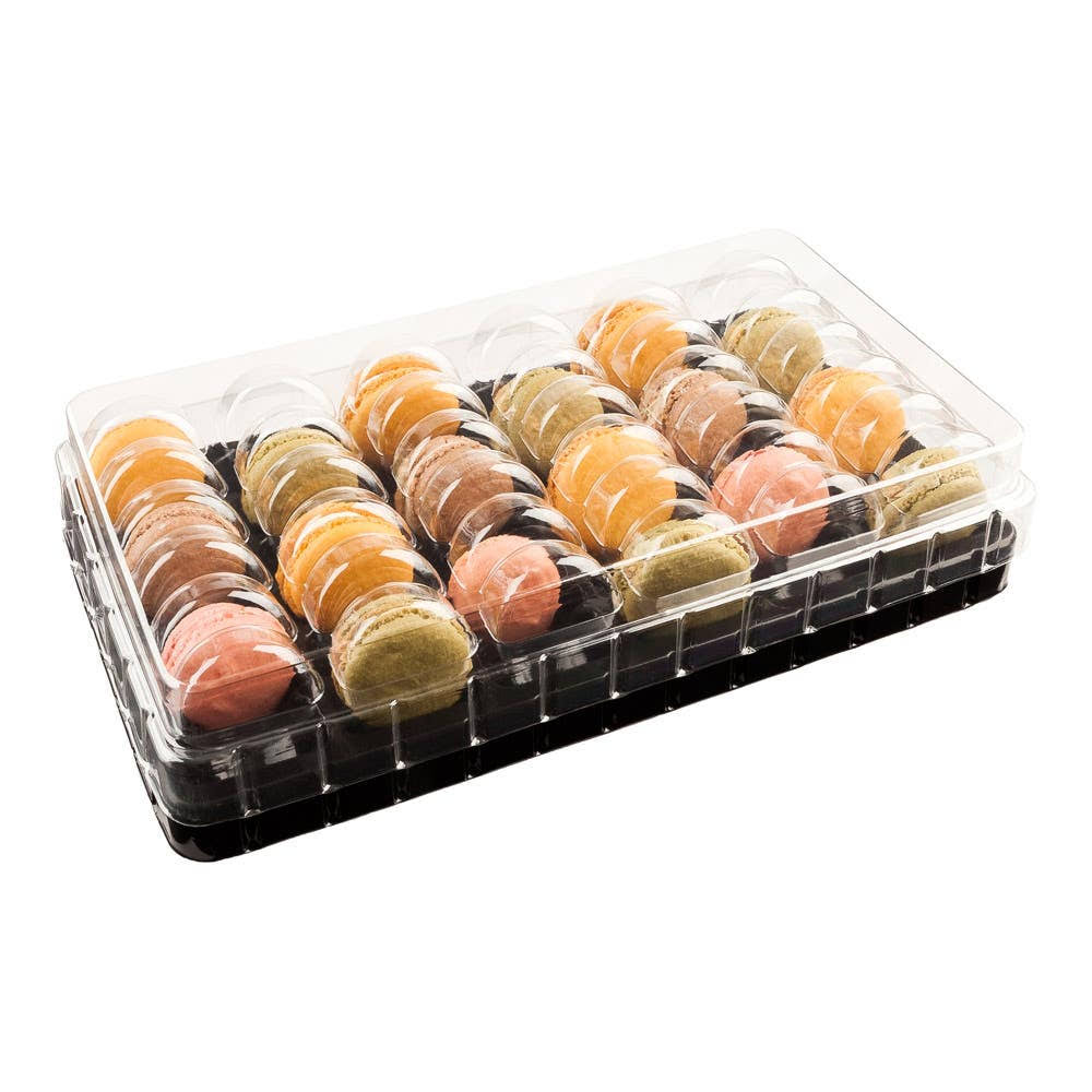 Black Macarons Case of 100 F439
