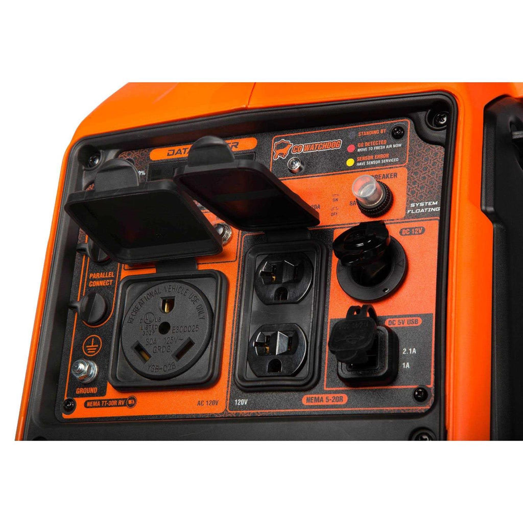 3600-Watt Portable Inverter Generator with Fuel Shut Off Z25904