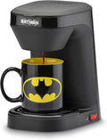 Batman Single Serve Coffee Maker, 12 oz, Black/Yellow J680