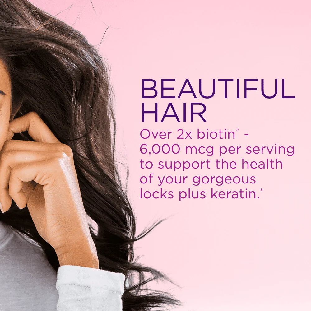 Hair, Skin and Nail Biotin & Vitamins A, C, & E, 80 Count K5893