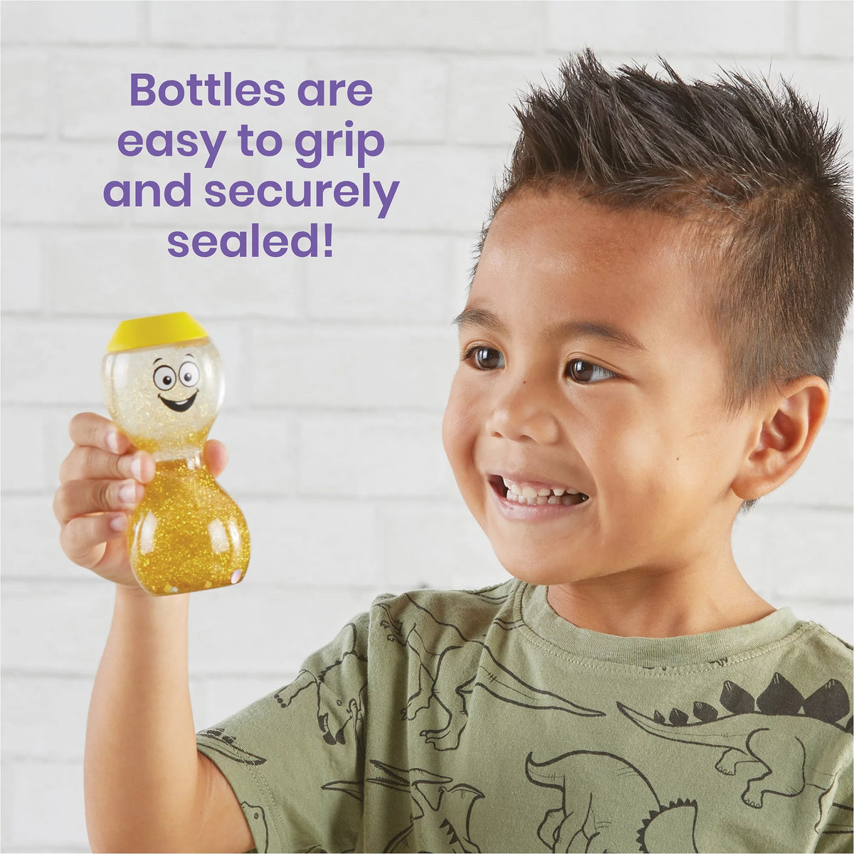 Express Your Feelings Sensory Bottles Social Emotional Learning Toys (4 Pieces) S709275
