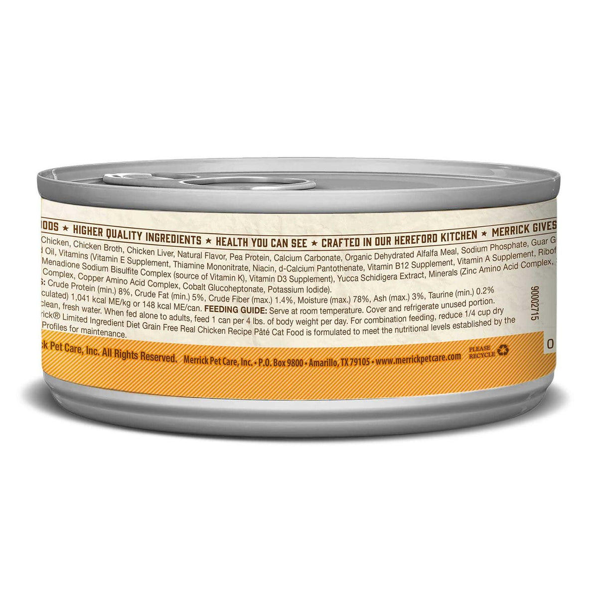 Grain Free Duck Pate Canned Cat Food I5554