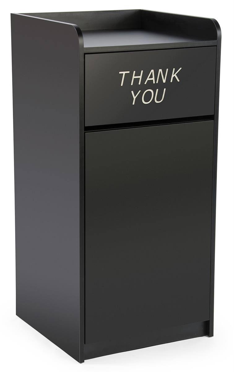 Black 36 Gallon Dual Waste Receptacle K5725