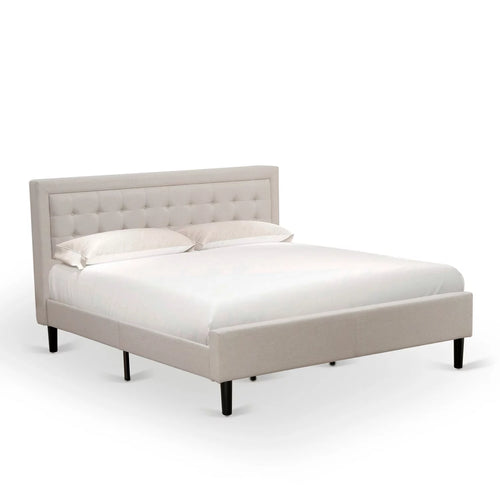 2-piece Wood Platform King Bedroom Set B6234