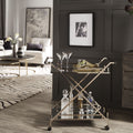 Champagne Gold Bar Cart V54855
