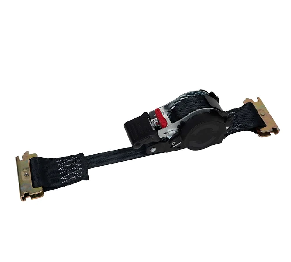 8 Pack Retractable Ratchet Straps with 500 lbs WLL H9293