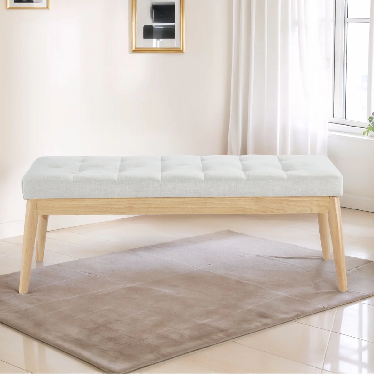 Solid Wood Dining Bench T7264