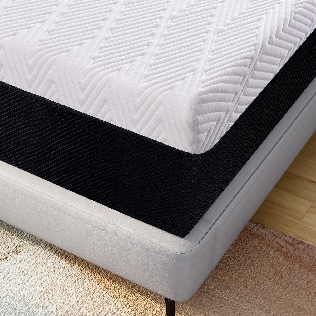 Short Queen 10 Cooling Gel Memory Foam Mattress O720