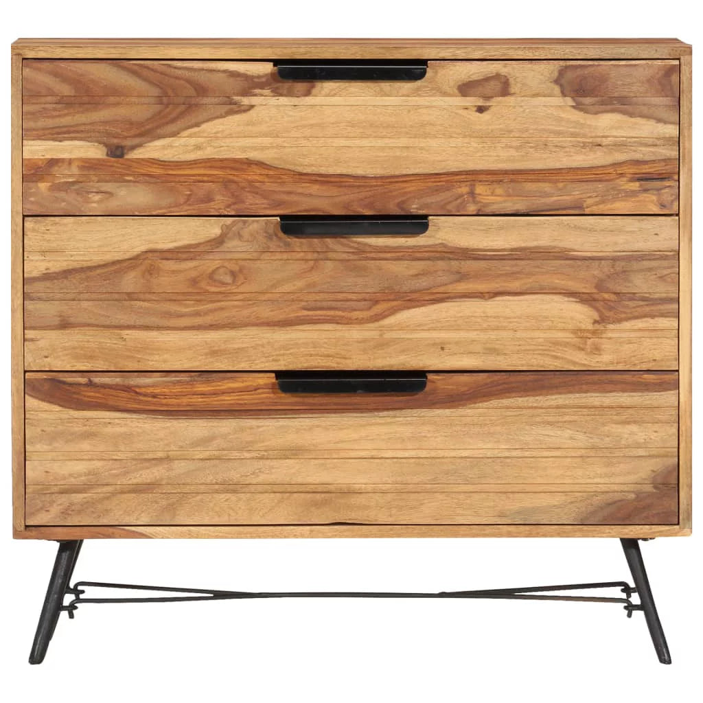 Solid Sheesham Wood Sideboard J807