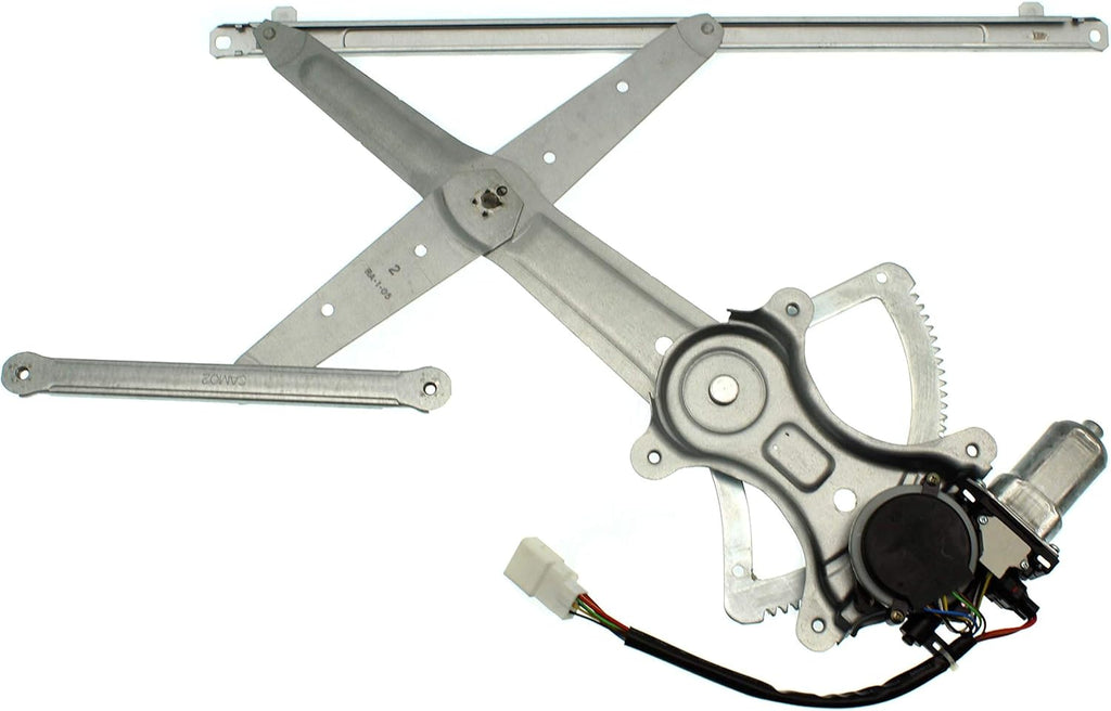 Front Window Regulator with Motor 5 Pins Driver Side Pack of 2 Y873