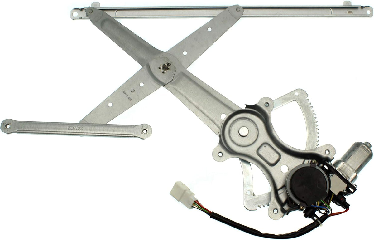 Front Window Regulator with Motor 5 Pins Driver Side Pack of 2 Y873