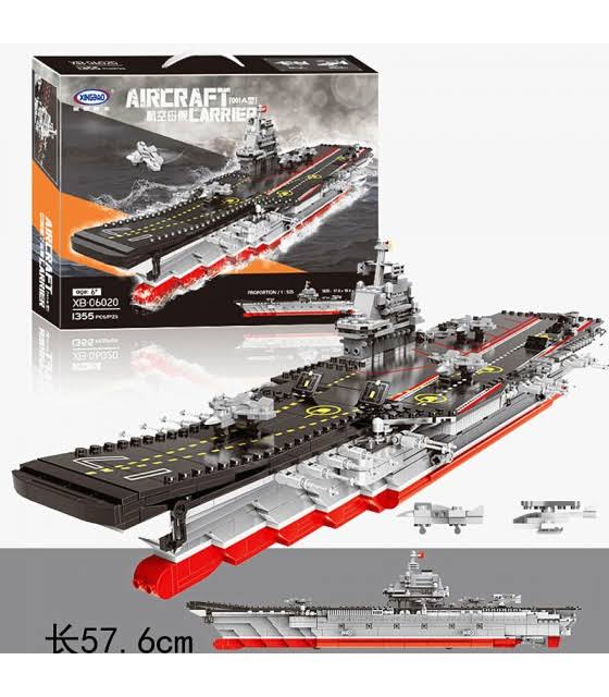 Aircraft Carrier Building Bricks Toy Set G707