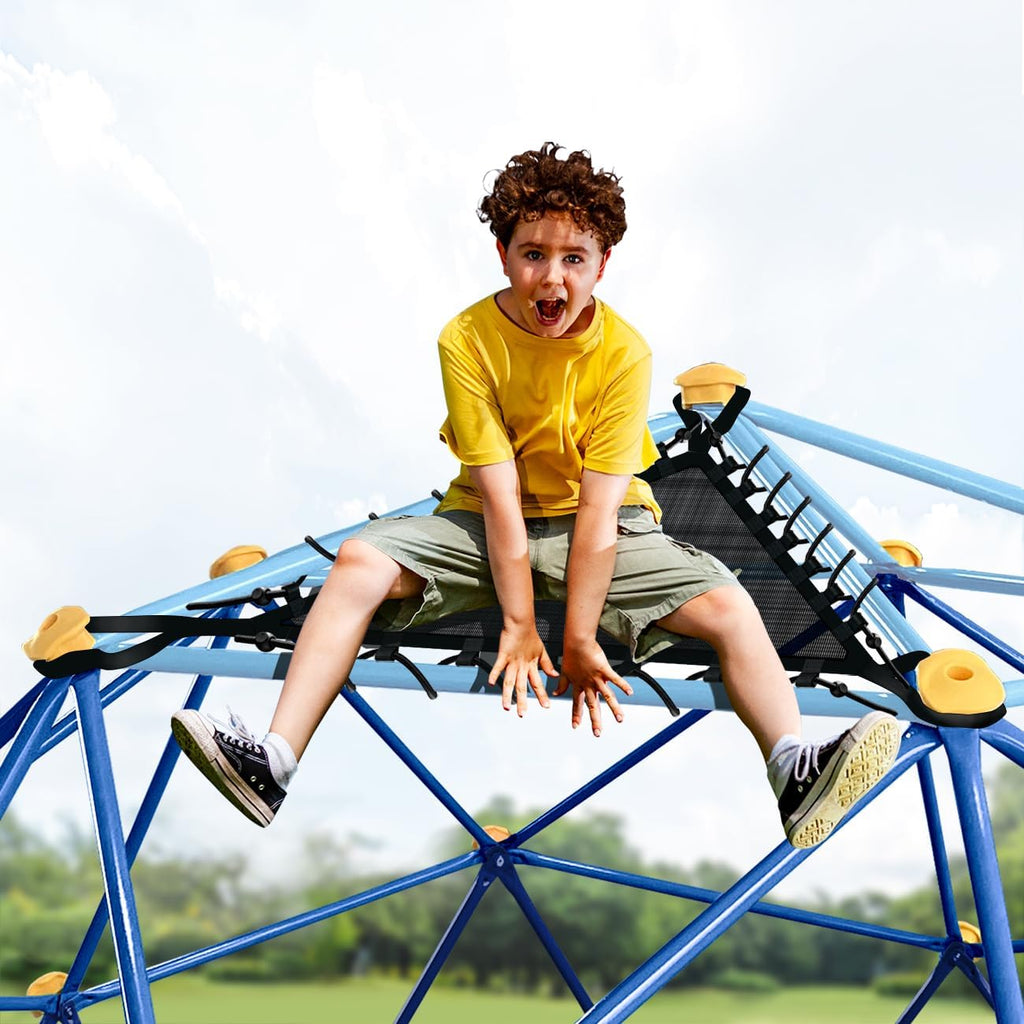 10ft Climbing Dome with Net Chair, Rust & Uv Resistant, Supporting 1000lbs B126170