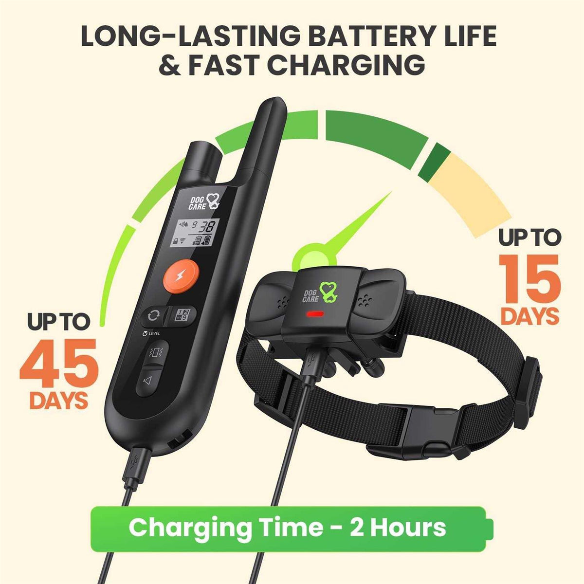 Dog Training Collar with Beep Vibration D362