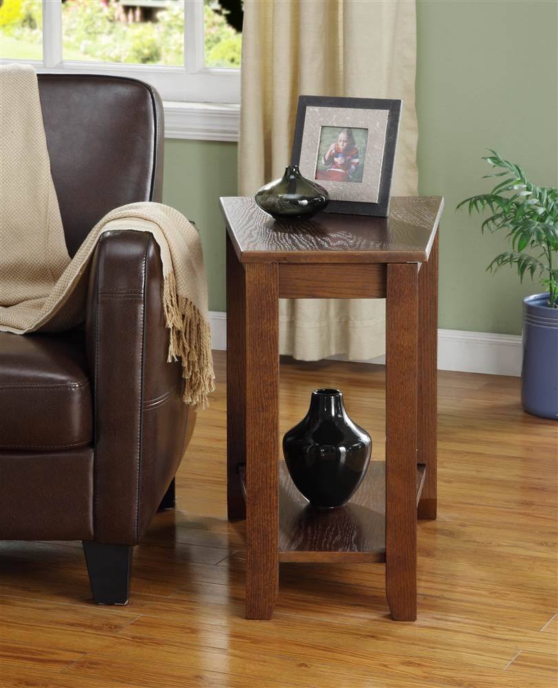 Espresso Chairside Table T464