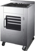 100-Liter Stainless Steel Pizza Oven N4179