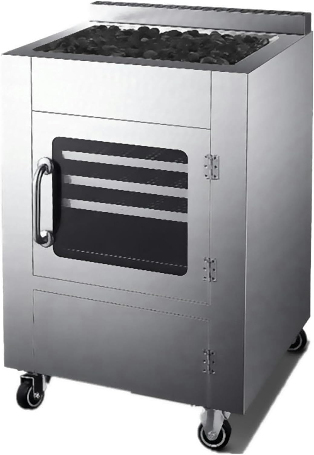 100-Liter Stainless Steel Pizza Oven N4179