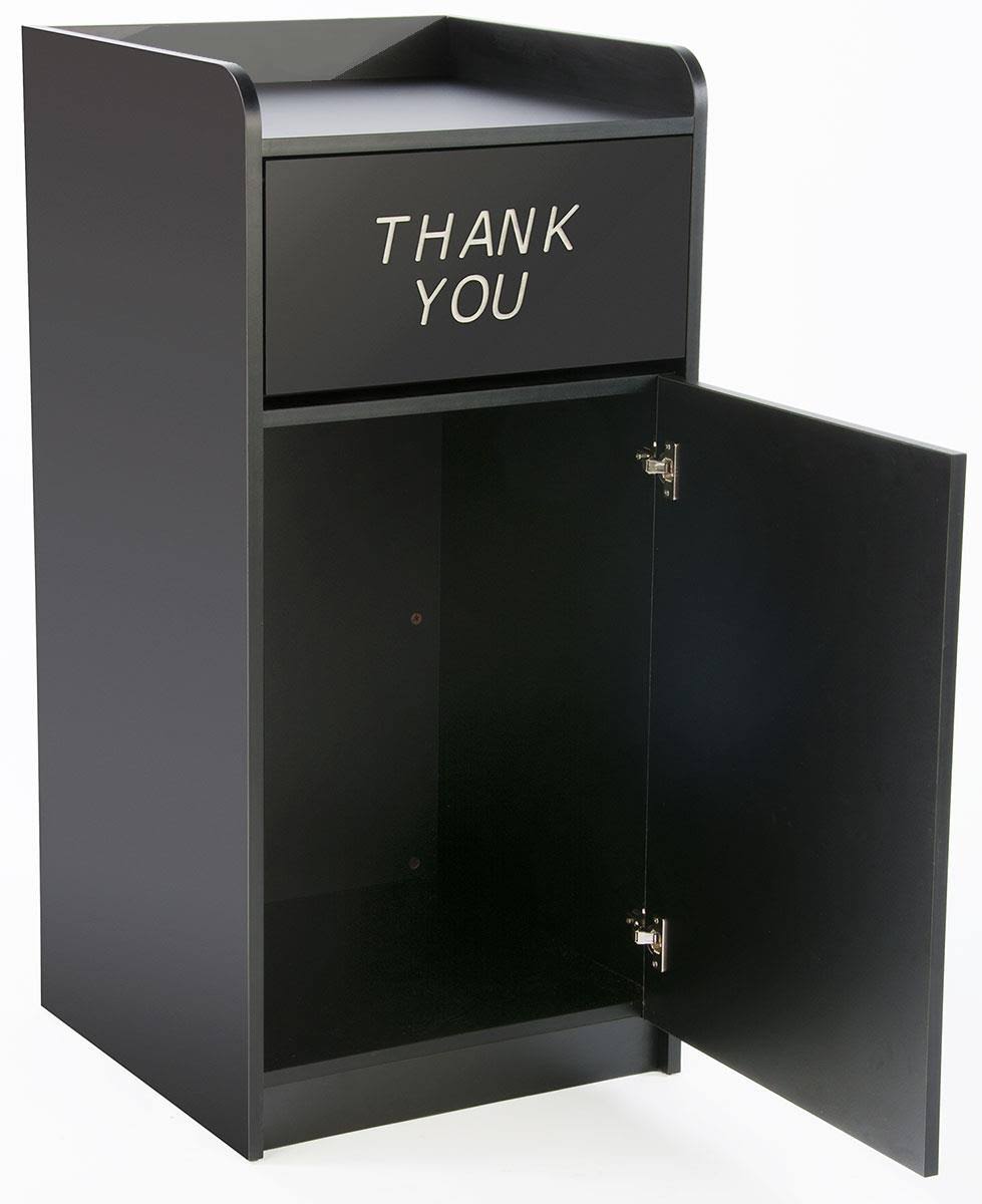 Black 36 Gallon Dual Waste Receptacle K5725