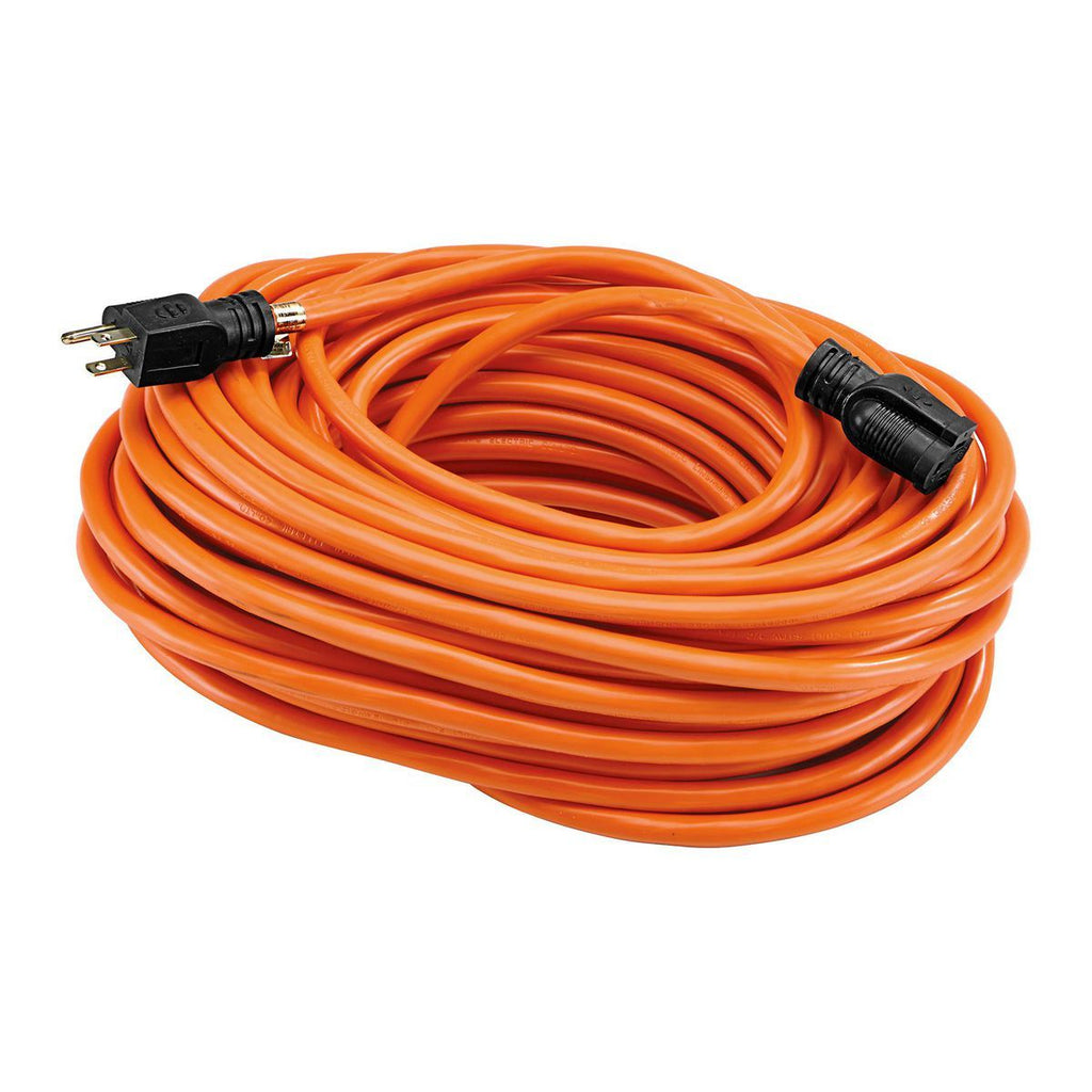 100 ft. 12/3 Gauge Outdoor Extension Cord, Orange I44333