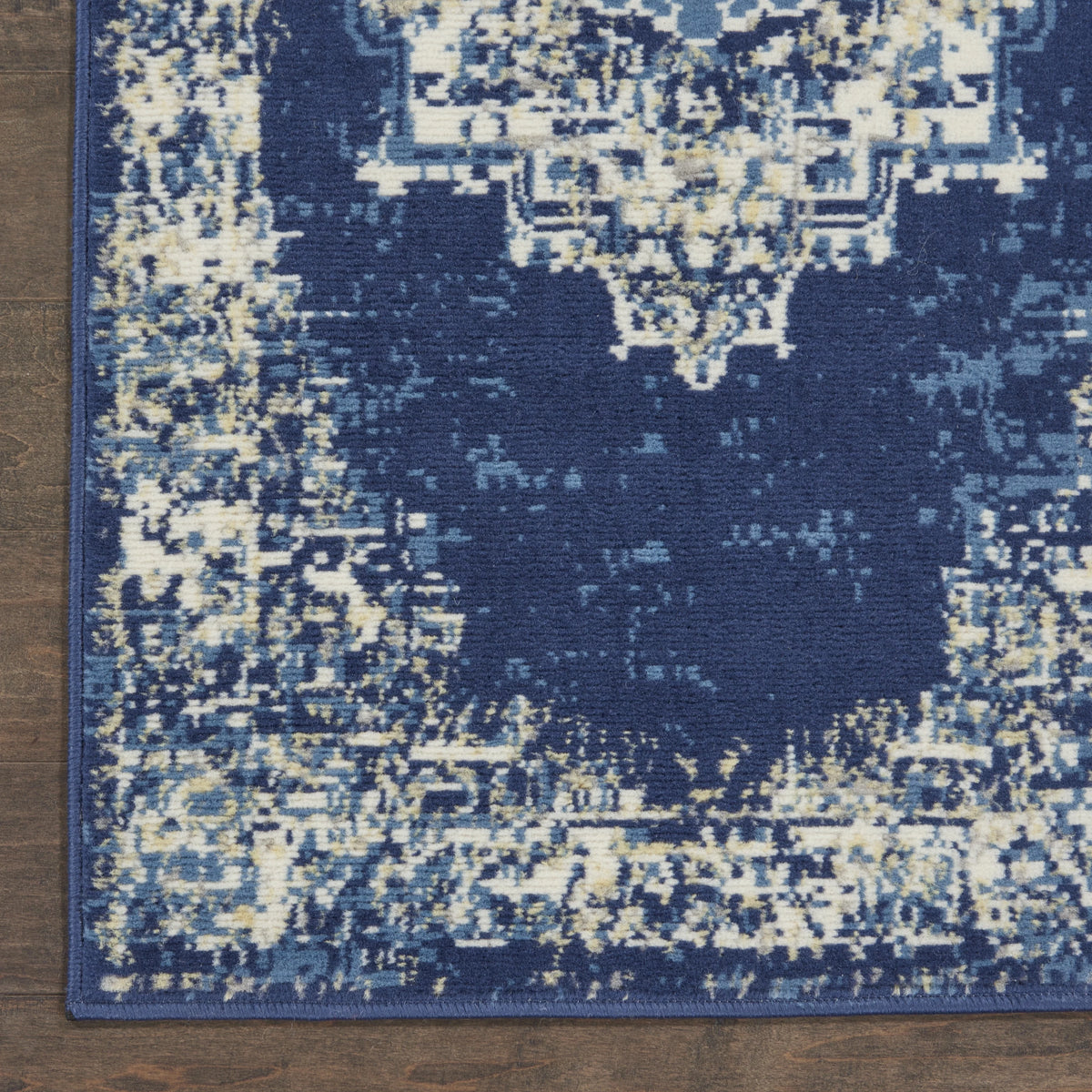 Navy Blue 7'10" x 9'10" Area Rug L142586