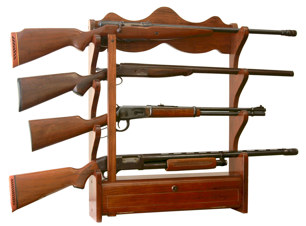 4 Gun Wall Rack F116575
