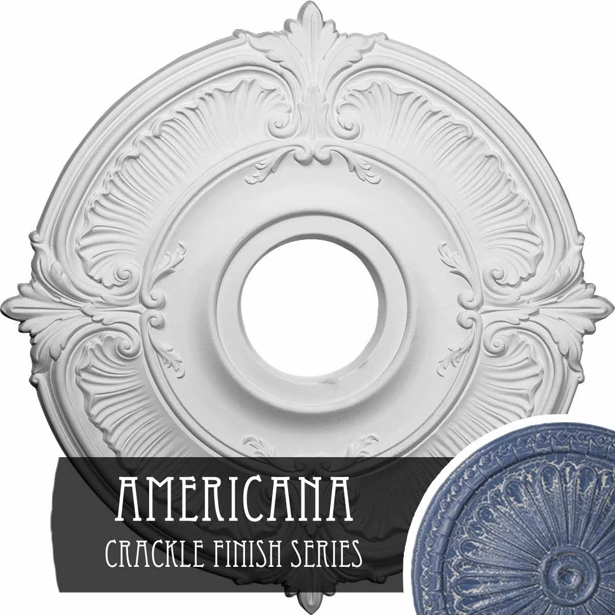 18 inch Ceiling Medallion F289