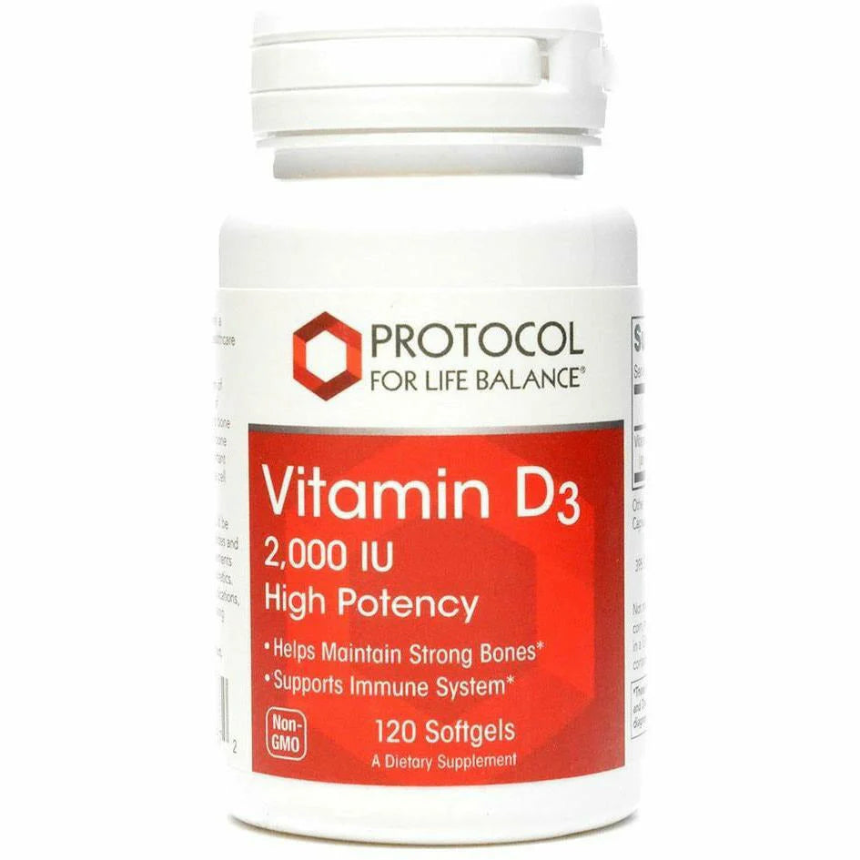 Vitamin D3 2000 IU 120 softgels P932