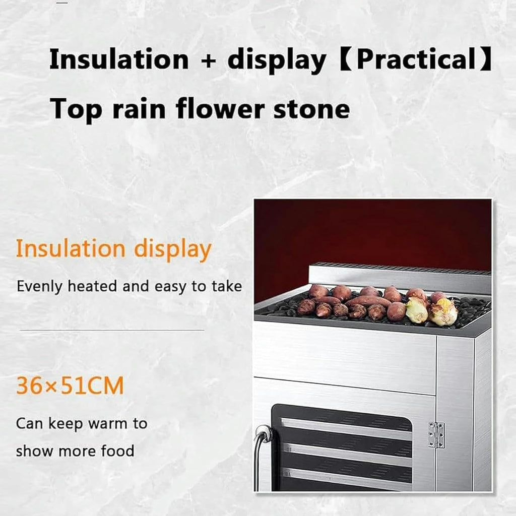 100-Liter Stainless Steel Pizza Oven N4179