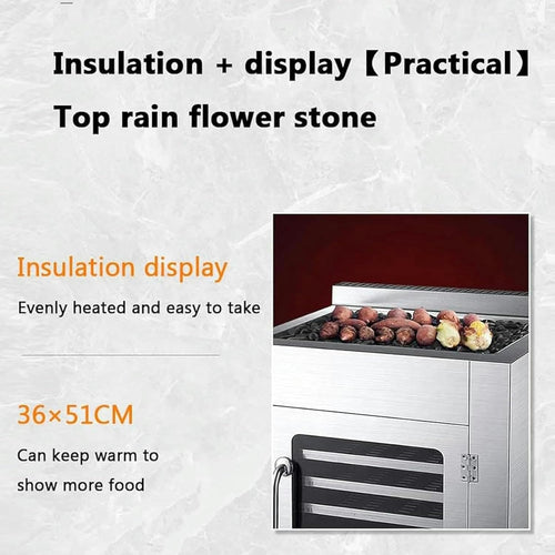 100-Liter Stainless Steel Pizza Oven N4179