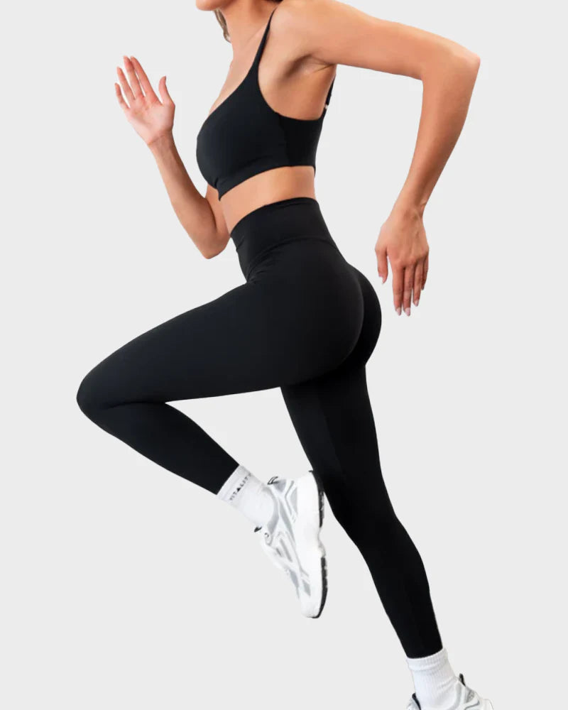 High Waisted Seamless Workout Leggings I8710