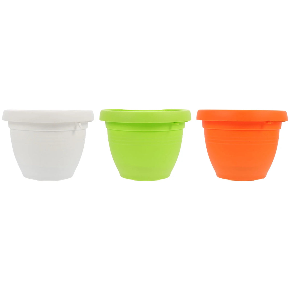 3 Pcs Drain Pipe Pot Flower Pots Hanging Basket O4815