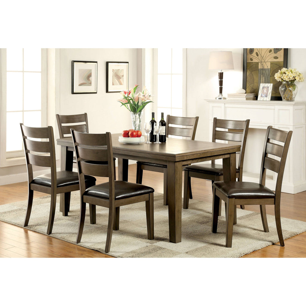 Grey 66-Inch Wooden Dining Table P248837