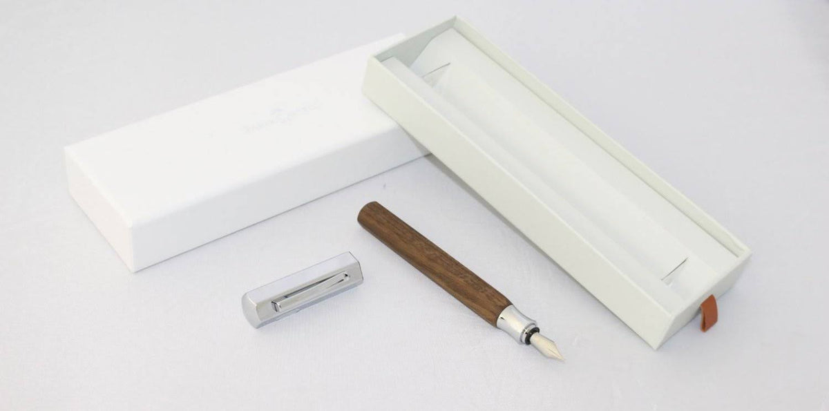 Smoked Oak Wood Rollerball Pen O9027