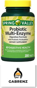 Probiotic Multi-Enzyme Digestive Formula Tablets 200 ct O891