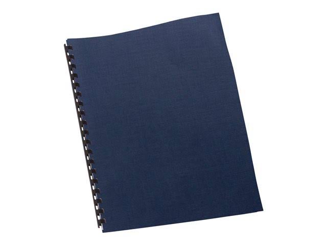 Navy 8.5" x 11" Linen Weave Presentation Covers 200 Pack D40264