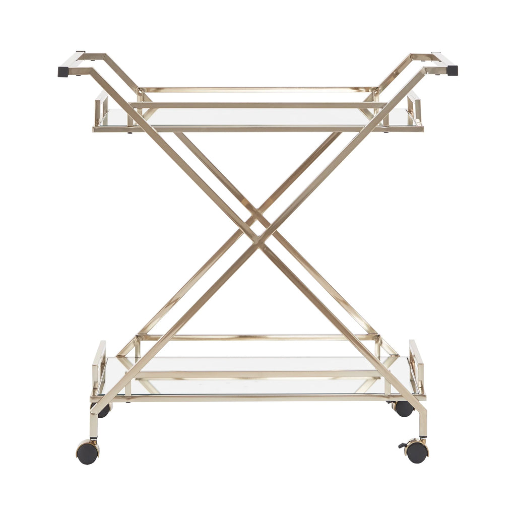 Champagne Gold Bar Cart V54855