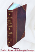 Leather Bound Annual Report of the Board of Park Commissioners K1605