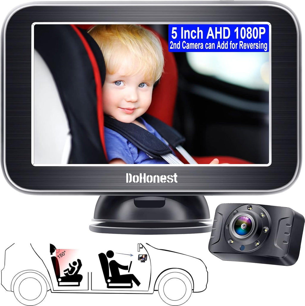 5'' AHD 1080P IR Night Vision Baby Car Camera H44661