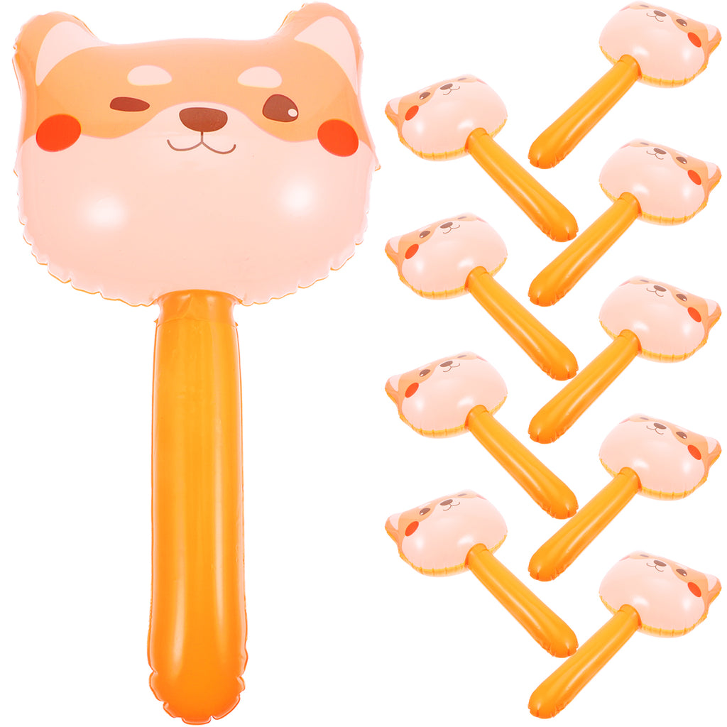 10pcs Inflatable Hammer Toys with Bell T365