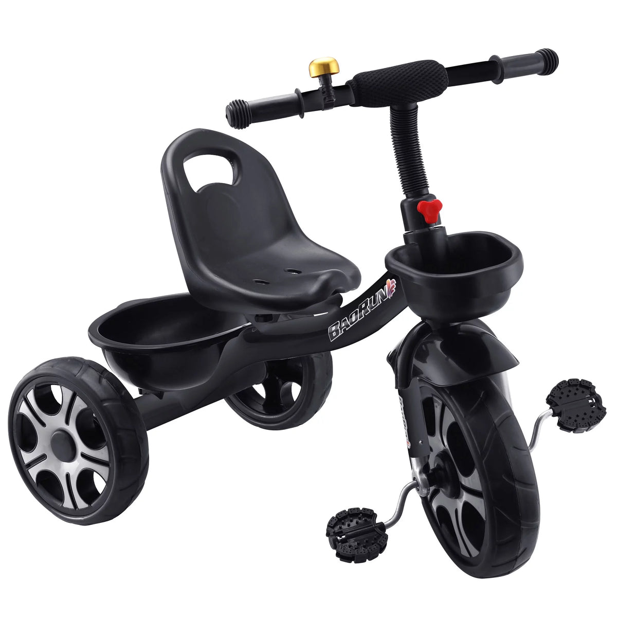 Kids Balance Bike with Storage Basket and Bell Y779912