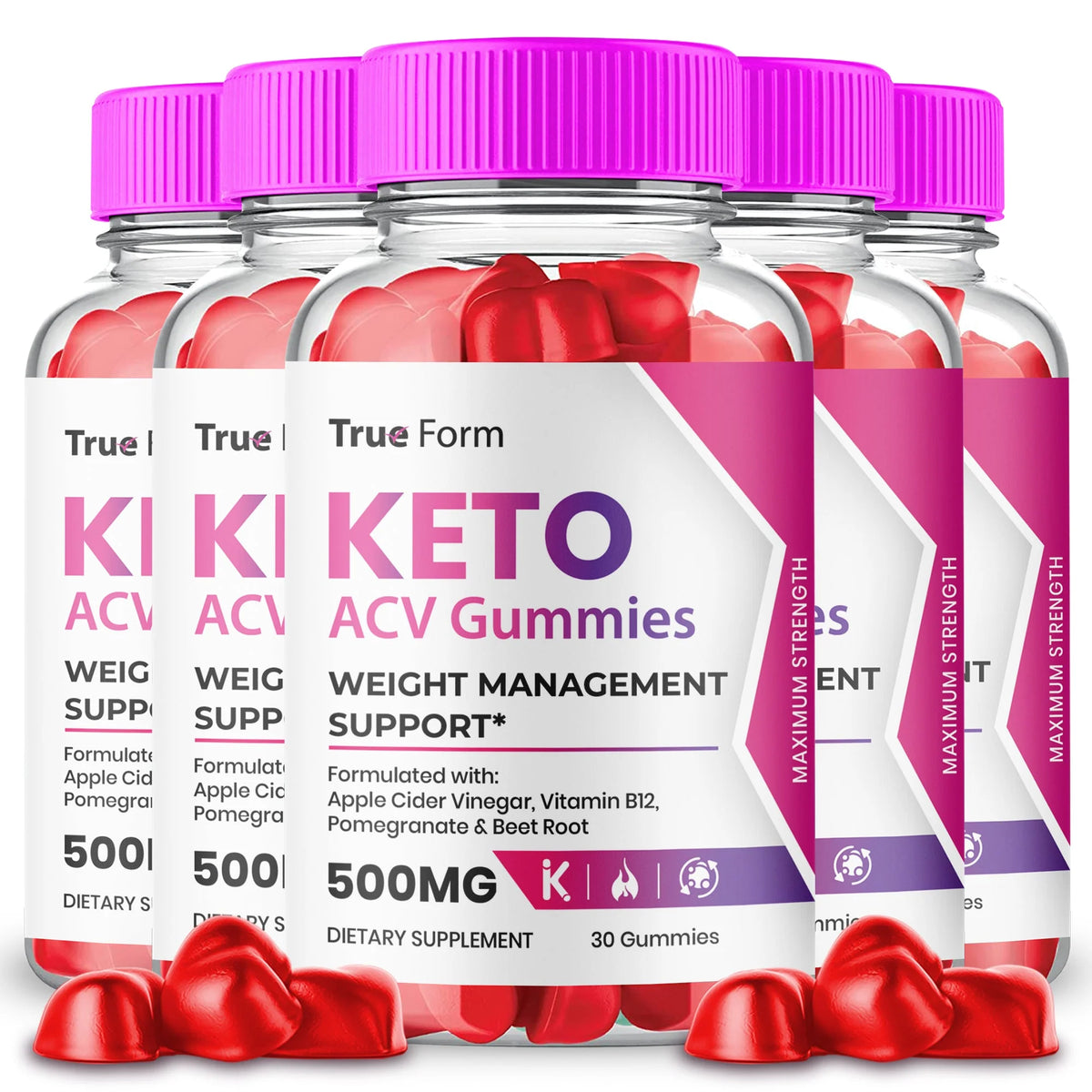Keto ACV Gummies 5 Pack T2003