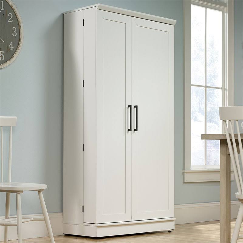 White Storage Cabinet K325