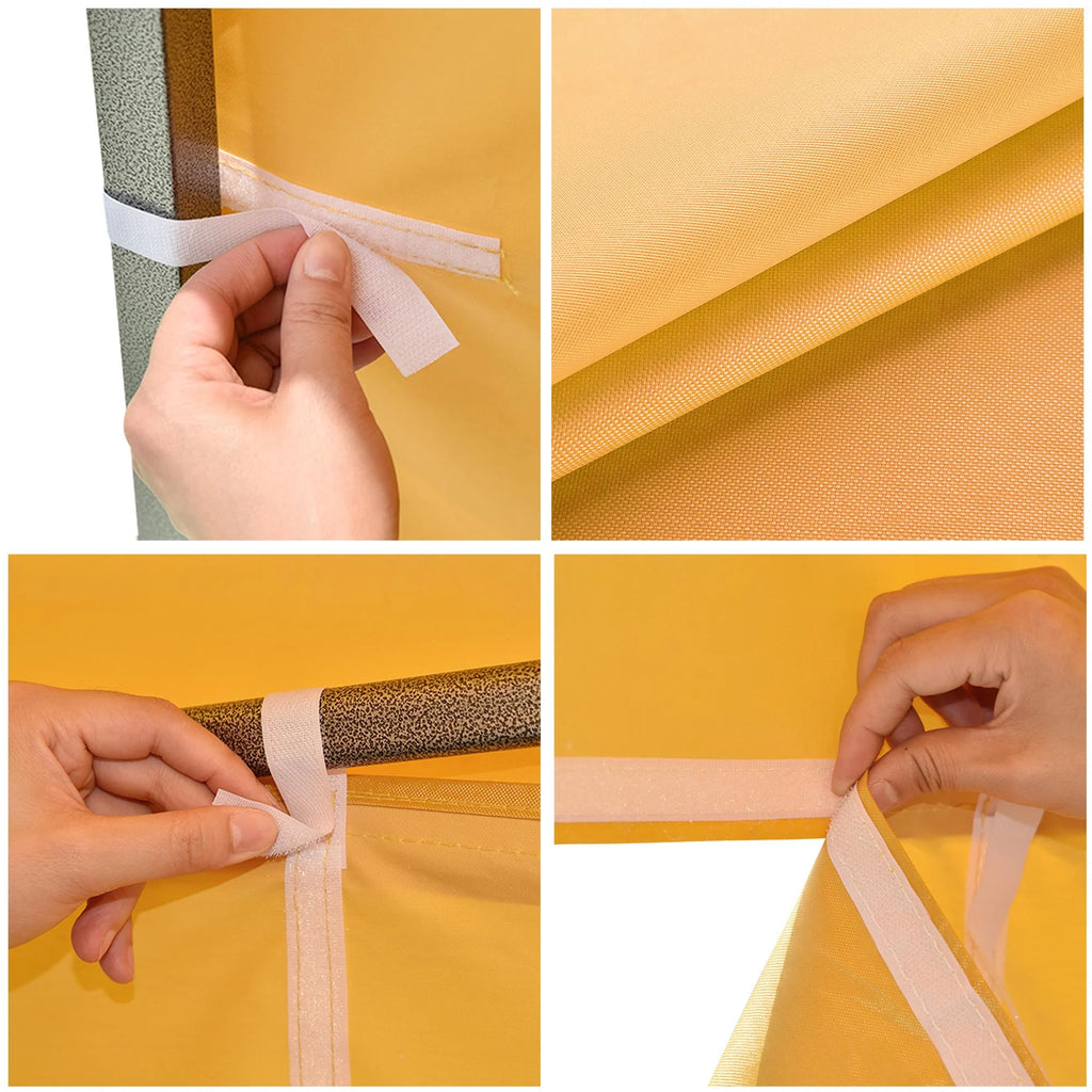 UV30+ Privacy Window Sidewall for 10x10ft Canopy Camping 2 Pieces S70444
