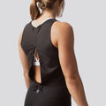 Black Crop Tank Y337155