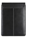 Black Leather 13.3" Notebook Sleeve B846