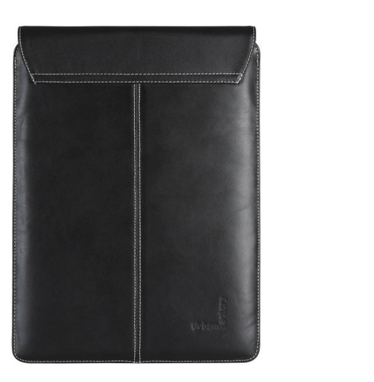 Black Leather 13.3" Notebook Sleeve B846