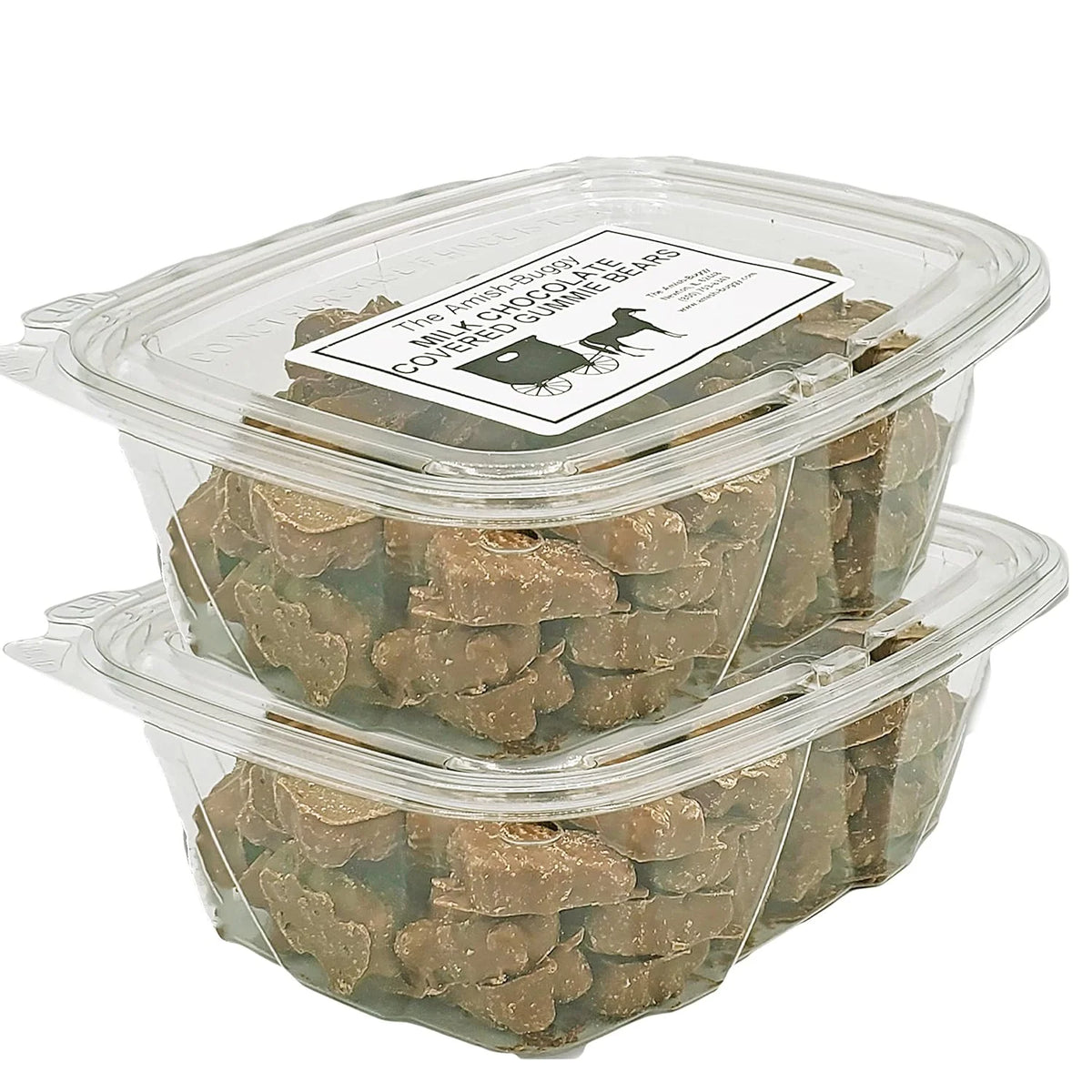 Chocolate Covered Gummi Bears 12 Oz. Tub 2 Count X1076